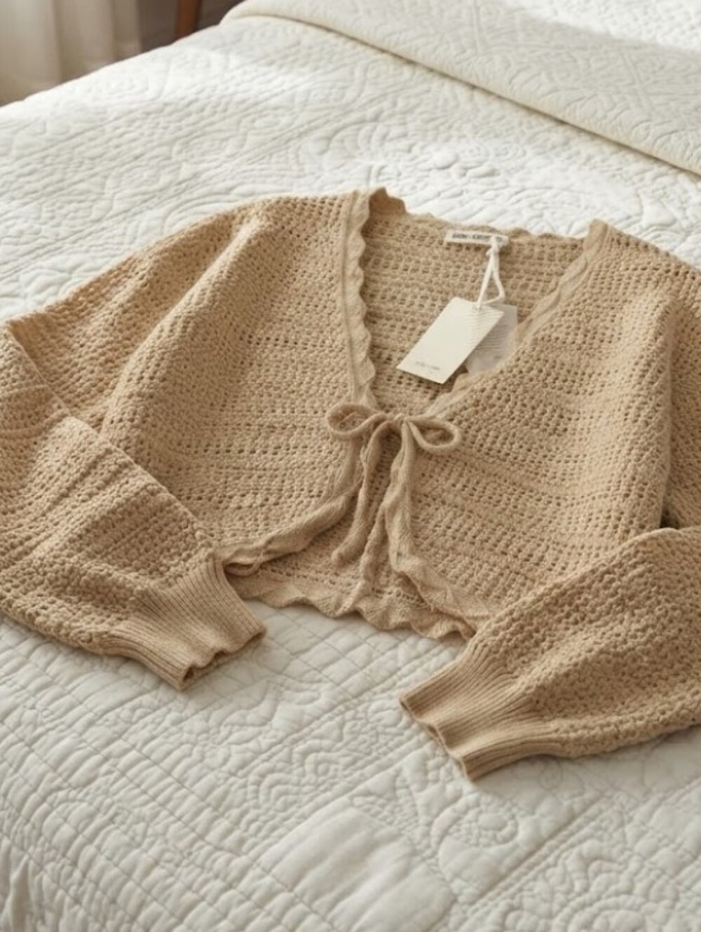 Grace Karin Fairy Cottagecore 2X Cardigan Shrug Taylor Swift Crochet Knitwear